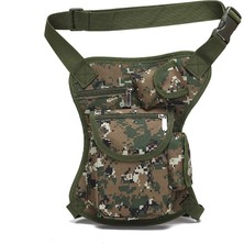 Bra2nd Yeni Dışarıdaki Camuflaj Taktik Bacak Çantası, Dışarıdaki Eğitim Kampında Küçük Ayak Çantası, Dağ Bağlaması ve Bisiklet Için Çoklu Çalışma Suyu Temizlemez Çantası (Yurt Dışından)