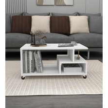 Enda Home Collection Sultan Tekerli Orta Sehpa 86,5X50 cm