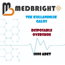 Med Bright 1000 Adet Mavi Galoş