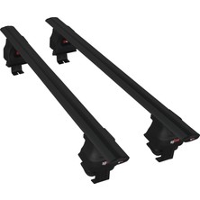 AccessoryPart Opel / Vauxhall Grandland x 2018-2021 Arası ile Uyumlu Ace-4 Ara Atkı Tavan Barı Siyah