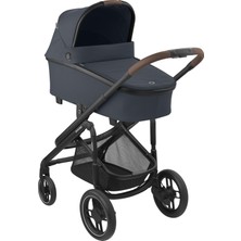 Maxi Cosi Plaza+ Ekstra Portbebeli Seyahat Sistem Olabilen Tek Elle Katlanabilen Doğumdan Itibaren Kullanılabilen Bebek Arabası Essential Graphite