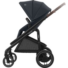 Maxi Cosi Plaza+ Ekstra Portbebeli Seyahat Sistem Olabilen Tek Elle Katlanabilen Doğumdan Itibaren Kullanılabilen Bebek Arabası Essential Graphite