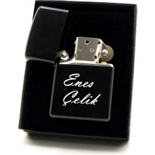 As Company Kişiye Özel Siyah Kupa & Cüzdan & Zippo Çakmak & Kartlık & Kalem Hediye Seti
