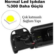 C9 Phantom Sarı-Beyaz LED Bar Projektör Lamba