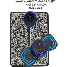 Xolo Masaj Seti Ayak ve Tüm Vücut Bir Arada Ikili Set Ems Tens Kas Masaj Elektronik