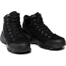 Skechers 167264-BBK D-Lites New Chills Kadın Siyah Süet Spor Bot
