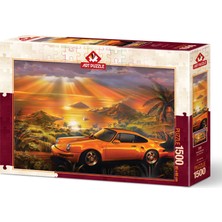 Art Puzzle Sarı Porsche 1500 Parça Puzzle