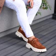 Saillaker’s Sail Lakers - Taba Süet Bağcıklı Erkek Günlük Ayakkabı