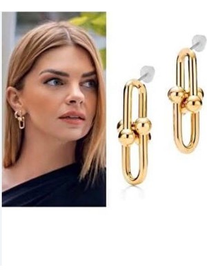 Takı Home Tiffany Gold Küpe