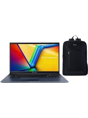Asus Vivobook 15 X1502ZA-EJ1644 Intel Core I5 1235U 24GB 256GB SSD Windows 11 Pro 15.6" Fhd Taşınabilir Bilgisayar + Boz Çanta