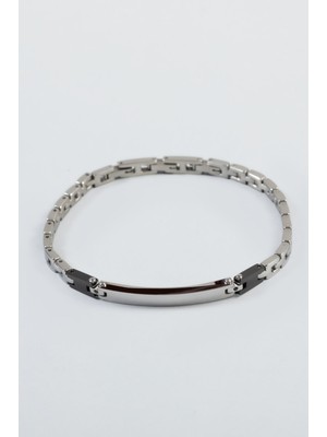 Style & Steel Modern Dizayn Ayarlanabilir Çelik Erkek Bileklik