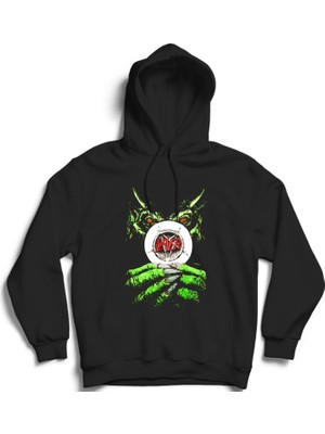 The Fame Slayer, My Monster, Rock Metal Müzik Grubu Kapüşonlu Sweatshirt Hoodie