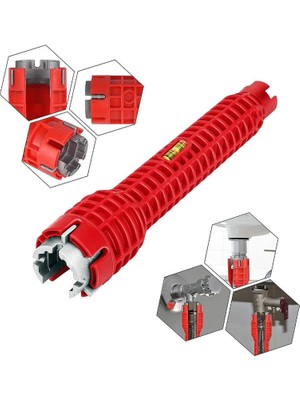 Titi 6116 Çok Fonksiyonlu Musluk Lavabo Batarya Montaj Anahtarı