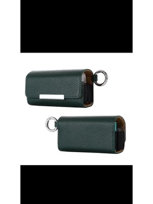 Zigver  Tuval Malzeme Durumda Iqos Duo Çanta Saklama Kutusu Yeşil