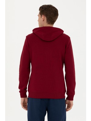 U.S. Polo Assn. Erkek Bordo Sweatshirt 50270751-VR014