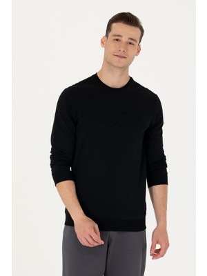 U.S. Polo Assn. Erkek Siyah Sweatshirt 50269402-VR046