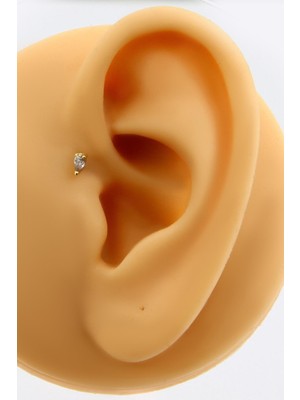 Altınkesesi Altın Damla Piercing Tragus Helix