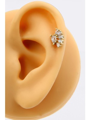 Altınkesesi Altın Damla Piercing Tragus Helix