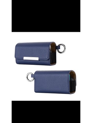 Zigver  Tuval Malzeme Durumda Iqos Duo Çanta Saklama Kutusu Iqos Duo Çanta Lacıvert