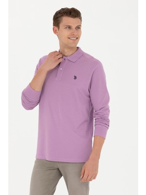 U.S. Polo Assn. Erkek Lila Sweatshirt 50269405-VR034