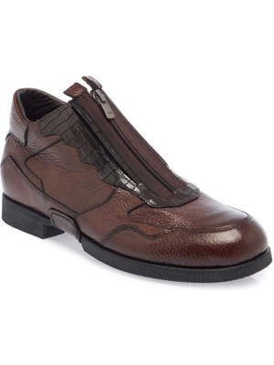 Tergan Taba Hakiki Deri Erkek Bot - E23K1BT56501-B67