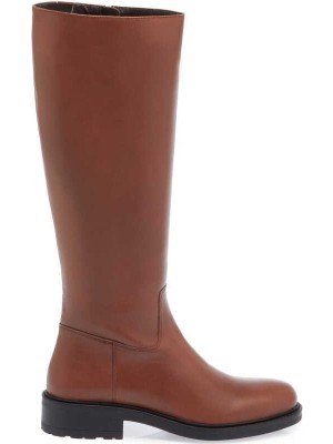 Taba Deri Kadın Klasik Çizme - K23K1CM67045-A37