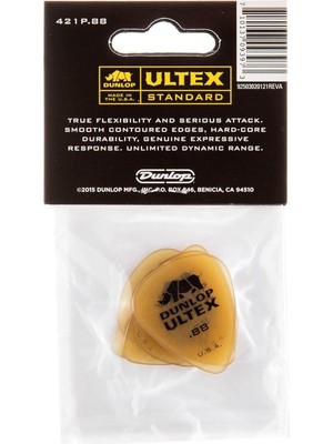 Dunlop 421P.88 Ultex 6'lı Paket Pena - 0.88 mm