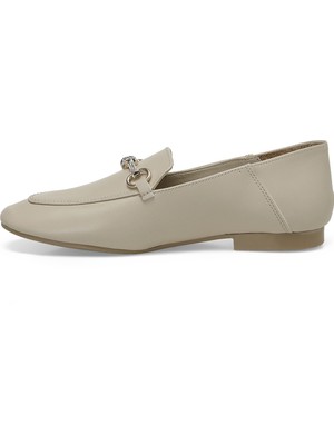 Miss F Ds24007 4Fx Bej Kadın Loafer