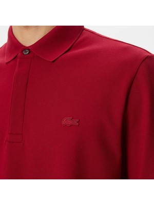 Lacoste Erkek Polo Yaka Sweatshirt