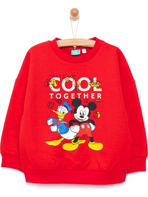 Disney Mickey Mouse Sweatshirt Erkek Bebek