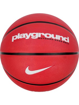 Nike Everyday Playgraund 8P Graphic Deflated Unisex Basketbol Topu N.100.4371.687.07-RED