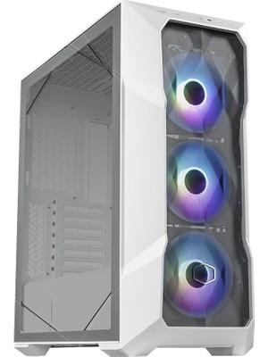 Cooler Master TD500 V2 Mesh Argb Mid Tower Beyaz Kasa Psu Yok