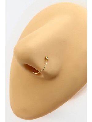 Altınkesesi 14 Ayar Altın Halka Hızma Piercing