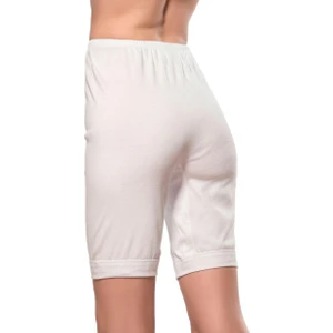 Özkan Underwear Özkan 0112 3'lü Paket Kadın Pamuklu Ağlı Model Ribana Esnek Rahat Yumuşak Paçalı Diz Üstü Kısa Tayt