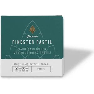 Pinester Pastil Sahil Çamı İçeren Mentollü Pastil