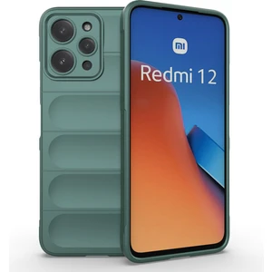 4U Sky Xiaomi Redmi 12 4g Için Tpu Telefon Kılıfı Sağlam Damgalı Kapak-Yeşil (Yurt Dışından)
