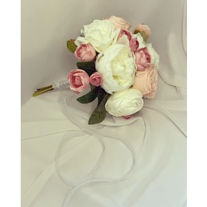 Zb Flowers Gelin buketi Krem Şakayık Gelin Buketi gelin Çiçeği söz Çiçeği el Buketi nikah Çiçeği