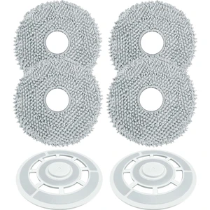 Roborock Q Revo Robotik Süpürge Için Braketli Paspas Bezi Pedi (Yurt Dışından)