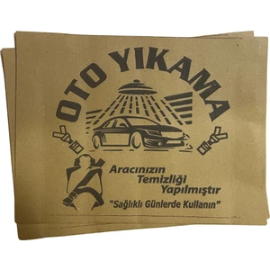 (1 Paket) Oto Kağıt Paspas 500 Lü