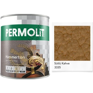 Hammerton Dekoratif Metal Boyası Sütlü Kahve 0.75 Lt.