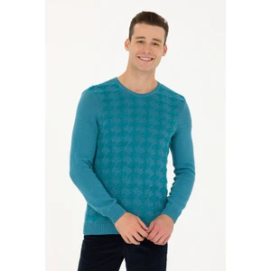 U.S. Polo Assn. Erkek Petrol Kazak /Triko 50270996-VR102