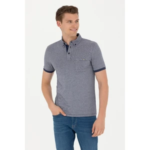 U.S. Polo Assn. Erkek Lacivert T-Shirt 50263427-VR033