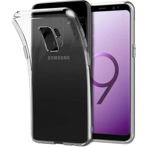Galaxy S9 Plus Kılıf Ince ve Esnek Şeffaf Süper Silikon