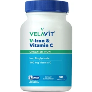 V-Iron & Vitamin C Içeren Takviye Edici Gıda 30 Tablet