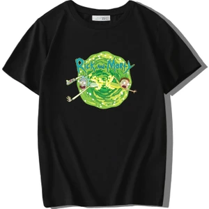 BRZ Collection Unisex Çocuk Rick And Morty T-Shirt