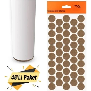 Yapışkanlı Keçe Yuvarlak 20 mm