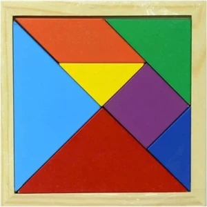 Tangram Ahşap 11X11 cm (1 Adet)