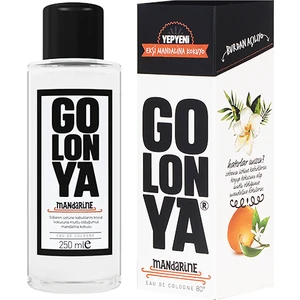 Ekşi Mandalina Kokulu Kolonya - 250 ml Cam Şişe