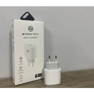 N Trend Tech Elektronik Iphone Samsung Huaweı Xiaomi Uyumlu Hızlı Şarj Başlığı Adaptörü 20 W Pd Type-C Çıkışlı
