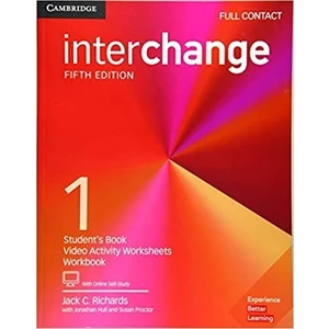 Cambridge University Press Interchange Level 1 Full Contact With Digital Pack